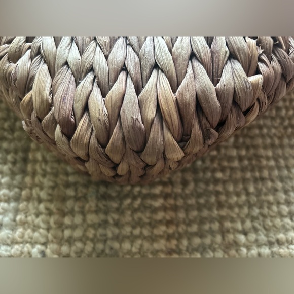 Oversized straw bag - Picture 8 of 14